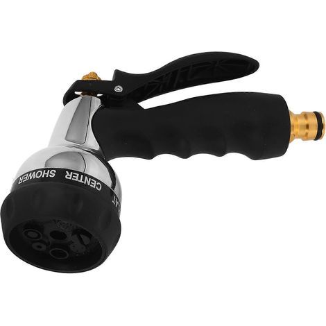 Metal Water Gun Hose Nozzle for Watering and Cleaning Versatile Use (1/4)