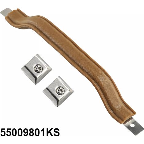 Suitable for Jeep Wrangler interior door handles, soft handle, coffee color 55009801KS (1/5)