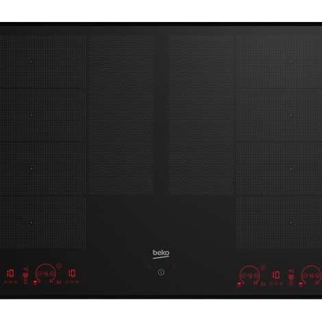 Beko HII88810NTI Schwarz Integriert 80 cm Zonen-Induktionskochfeld 8 Zone(n)
