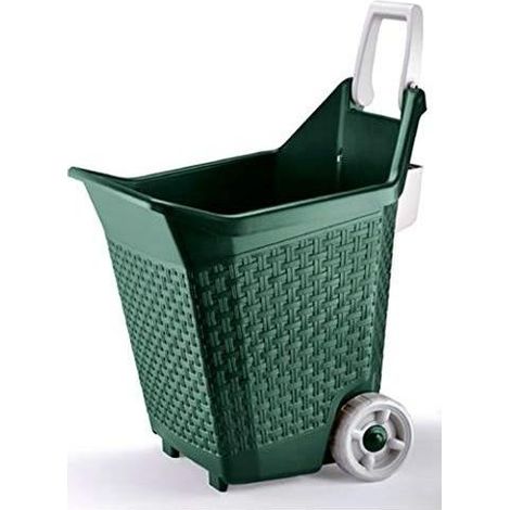 carriola "kart" bama - 76 litri - colore verde muschio. (1/10)