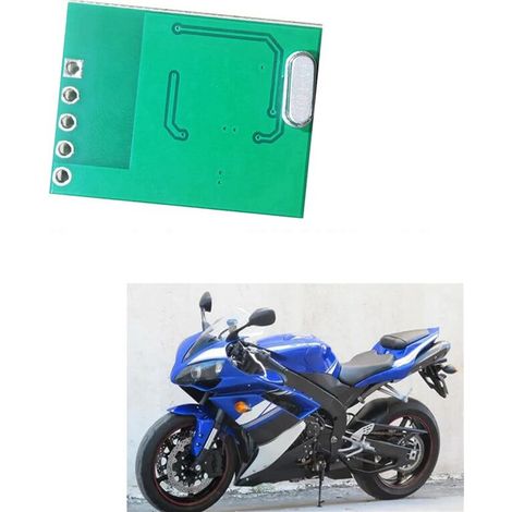 6x Circuito analógico de derivación para dispositivo antirrobo de motocicletas y scooters (2006-2009), chip analógico para dispositivo antirrobo