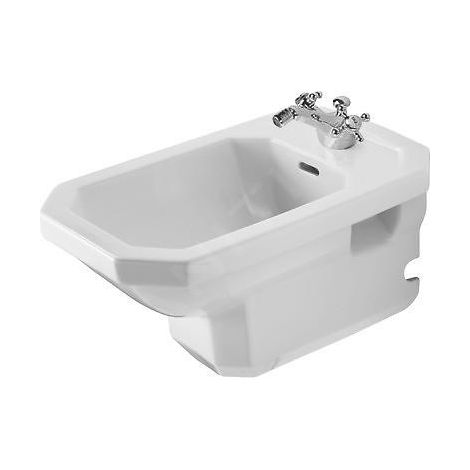 Duravit 1930 - Bidet suspendu, 360mm x 580 mm, blanc - bidet, avec WonderGliss 02661000001 (1/5)
