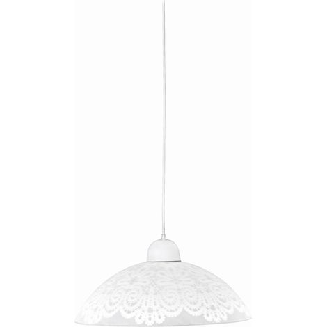 Lámpara colgante blanca Candellux Bilbao 31-09302 (1/5)