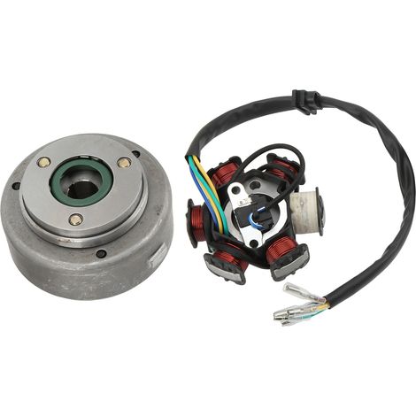 Hochfeste Ersatzteile für die 6-Spulen-Statorplatten-Schwungradrollen von GY6 110-cm³- und 125-cm³-Motoren
