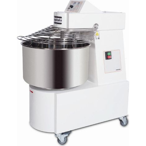 Pétrin à Spirale Vitesse Variable Tête Fixe SKV - Monophasé 7 Litres - Resto Italia
