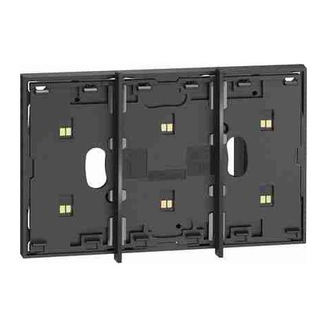 BTIKG8102P1 Cadre électrifié avec barres esthétiques pour boîte à 2 modules