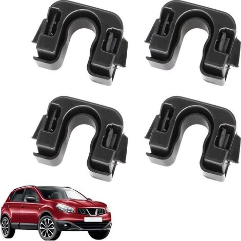 Clip d'étagère pour Focus MK3 015532109E - Noir - Supports de fixation arrière compatibles avec Fiesta Focus B-Max C-Max 1539663