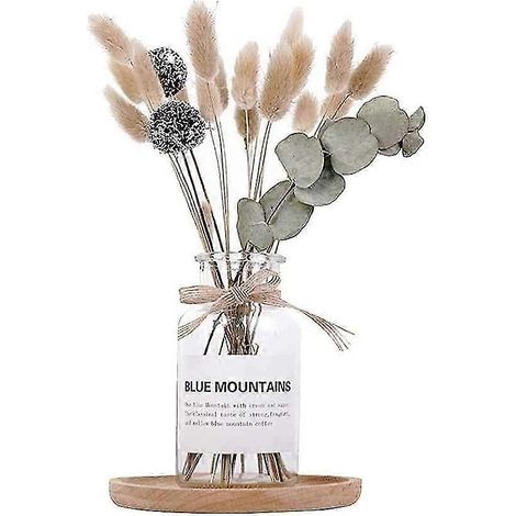 Kit de vase de fleurs séchées, centre de table, accessoires photo, décoration intérieure (1/5)
