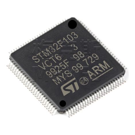 Electronic components of the STM32F103VCT6 chip STM32F103VDT6, 5 units, 5 units.