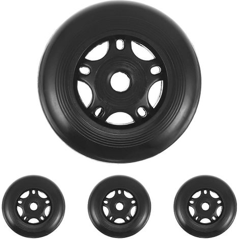 Rouleaux de fitness pour tapis de course, 4 pièces - Idéal pour les salles de sport commerciales - Déplacement facile (1/5)