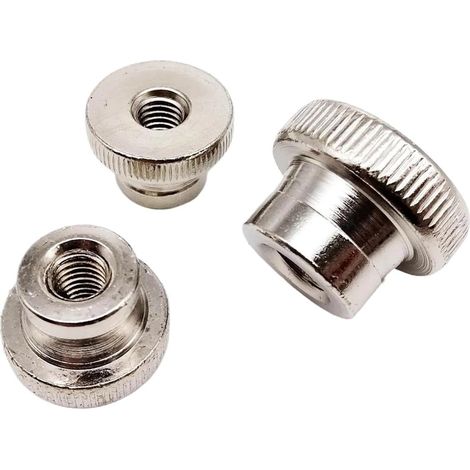 5 écrous moletés à oreilles M3 M4 M5 M6 serrage manuel (M3) (1/5)
