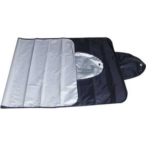 Pare-soleil - Protection extérieure - 146 x 70 cm - Voiture - Anti-neige - Anti-soleil (1/4)