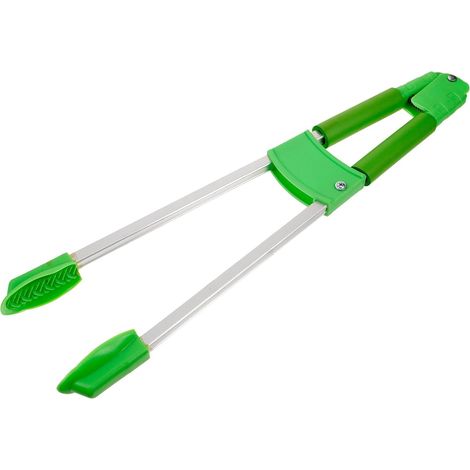 Pince de Ramassage Déchets en Plastique et Alliage D'aluminium, Longueur Adaptée pour Usage Domestique et Extérieur, Outil Pratique pour Ramasser Objets et Ordures (1/5)
