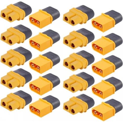 10 paires de connecteurs Xt60 Plug Male Female Set, Xt60h Housing Connector (1/4)