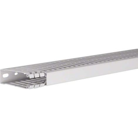 CANAL CUADRO S/HALÓG.HA7 80X25 GRIS TEHALIT HA780025