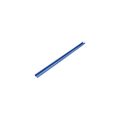 Rail de guidage en T 800 mm 30 x 12,8 mm pour scie circulaire, défonceuse et outils de menuiserie (bleu) (1/5)