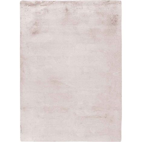 Tapis à Poils Longs Uni "Saika" Crème & Blanc 160 x 230 cm (1/5)