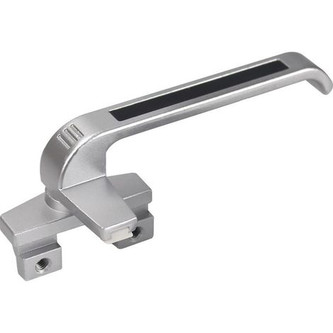 Gauche - Poignées de fenêtre en aluminium, poignées de fenêtre à guillotine pour mur-rideau, fenêtres à battants s\'ouvrant vers l\'extérieur (1/4)
