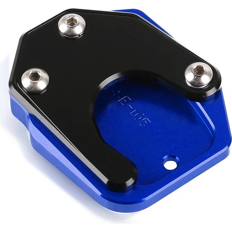 (Bleu) Compatible avec les motos HONDA NX500 et NX400 (2023, 2024, 2025) : rehausseur de béquille latérale, support et extension de support. Maxpower (1/4)