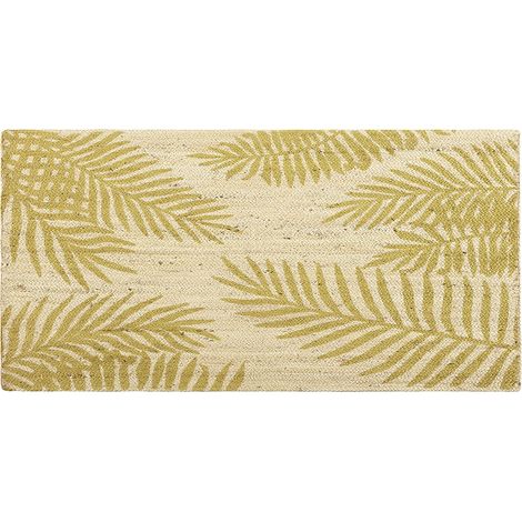ALFOMBRA YUTE DISEÑO VEGETAL 160X230 (1/2)