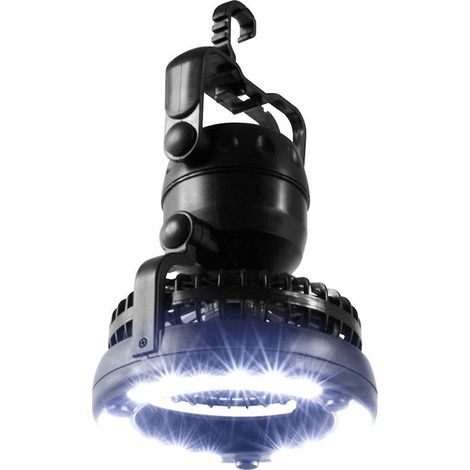 Lanterne de camping LED portable avec ventilateur de plafond - Kit de survie d'urgence en cas d'ouragan (1/5)