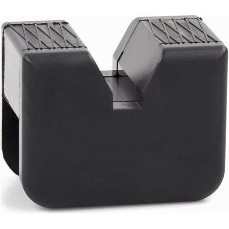 Lntyq Jack Pad en Caoutchouc, 2 Pcs Adaptateurs en Caoutchouc pour Support de Cric, Cric de Levage de Voiture Adaptateur, Support Universel en Caoutchouc Fendu (1/5)