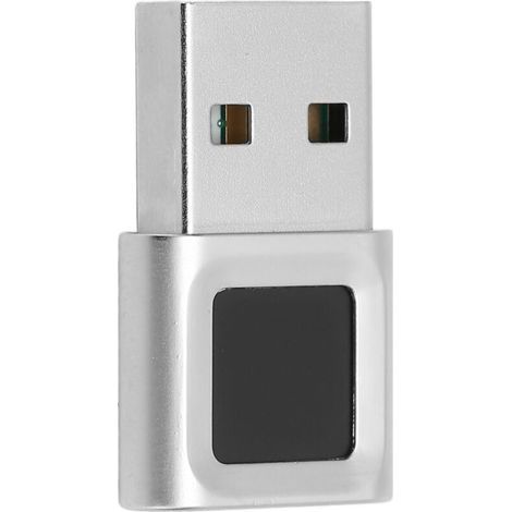 360°-USB-Fingerabdruckleser, hochempfindlicher Touchscreen, schnelle Erkennung, kompaktes Design, Plug-and-Play (1/4)