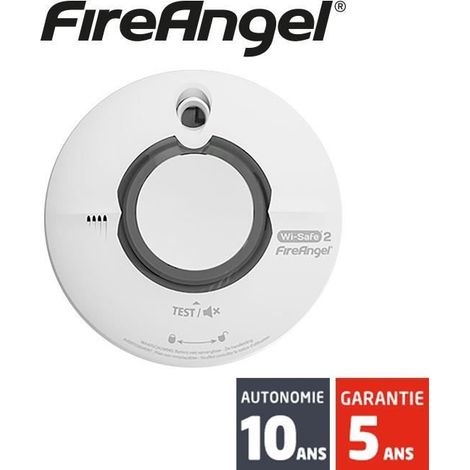 Rilevatore di fumo FireAngel wst-630-bnlt batteria 10 anni senza fili