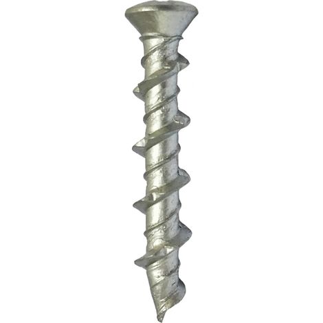 Jcp Fixings Wall Screws Csk Head Bzp Head - 5.0 x 38mm (1/2)