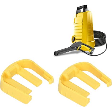 Connecteur Rapide Boucle Voiture Rondelle C Clip Pièce de Rechange Lave-Auto Machine Pièces de Rechange pour Karcher K2 K3 K7,2pcs (1/5)