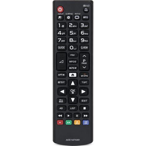 Mando a distancia de TV compatible con LG, modelo AKB74475481 (1/5)