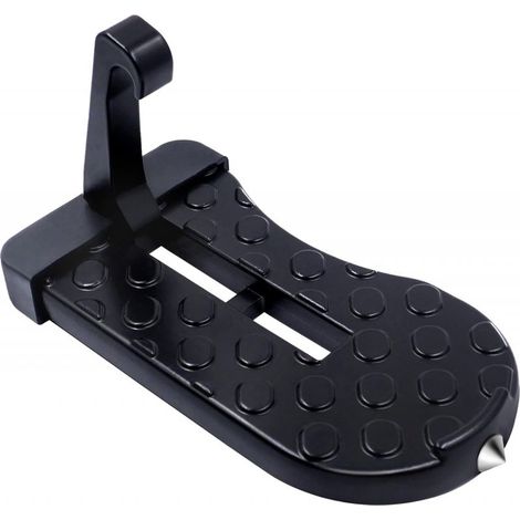 1Pc Camper Van Step, Car Foot Rest, Foldable Car Door Pedal, Universal Door Steps for Vehicles with U-Shaped Door Locks SUV, Jeep, RV