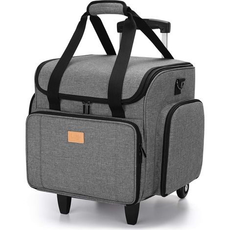 Sac Machine à Coudre avec Chariot Détachable Sac à roulettes Machine a Coudre, Sac de Rangement Machine a Coudre pour Accessoire Couture (1/5)