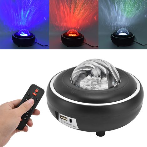 Farbenfroher Sternenhimmel-Projektor mit Nachtlicht für Kinder, Bluetooth-USB-Musikplayer, romantisches Geschenk (1/5)