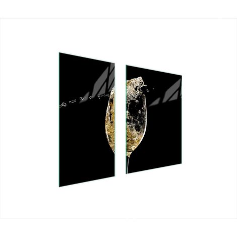 TABLERO PROTECTOR DE VIDRIO 75x52 VINO (1/5)
