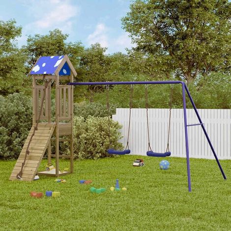 Équipement de jeu extérieur : Tunnel pour chats en forme de S Noir et bleu 122 cm Polyester jeu extérieur enfant, aire de jeu jardin, balançoire enfant , pour jardin, usage domestique , enfant 3-8 (1/5)