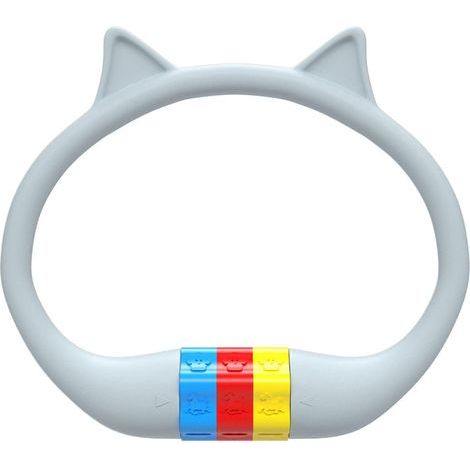 Bike Lock Combination, Cat Ear Silicone Padlock, Anti Theft Code Lock with Cute Design and Weatherproof Build for Scooter Fence Gate Patio Motorcycle RV Travel Security, Weatherproof Durability