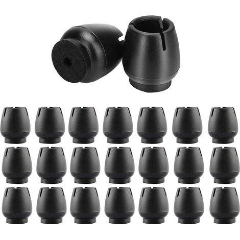 Protection Pied de Chaise,32 Pièces Table Antidérapant Chaise Pieds Anti-Scratches Feet Pads Protecteur Caoutchouc Chaise Casquettes (12-16mm)