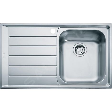 Franke Neptun - Évier en inox NEX 611/7, 860x510 mm 101.0120.272