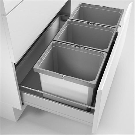 Naber Cox® Box 275 K/800-3, Abfallsammler für vorhandene Auszüge, ohne Biodeckel (1/3)