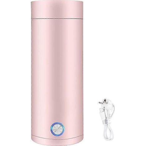 KLVGTIFS PU - Mini bouilloire et mini thermos, bouilloire électrique portable, bouilloire électrique de voyage portable