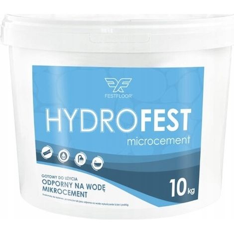 HYDROFEST 10 KG - WASSERFESTER MIKROZEMENT HF1005WB WARM HYDRO BEIGE (1/4)