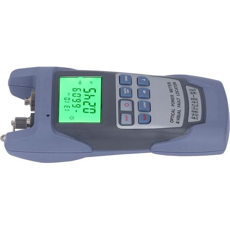 Testeur de câble à Fiber optique intégré, haute précision, 7 longueurs d'onde, coque en Silicone ABS Anti-chute, 30MW