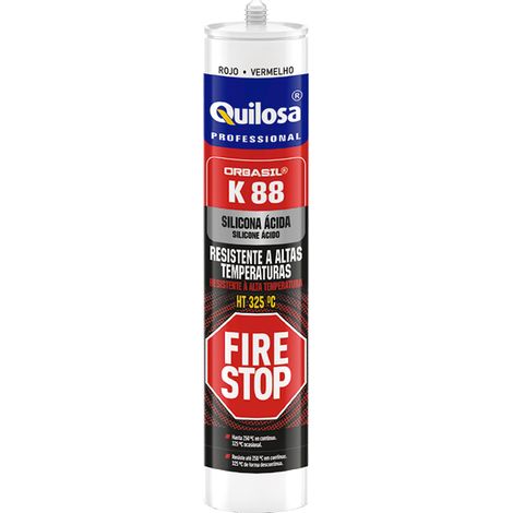 Silicona Orbasil K-88 Alta temperatura 300ML Quilosa (1/4)