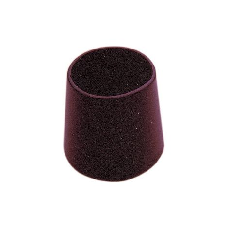 SOTTOSEDIA A GOCCIA NERO PER TUBO 28 MM- 100,0 pz