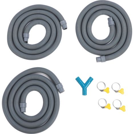 Ortviai Kit de pompe de cale 750 GPH avec tuyau de 2 m, raccord en T 19 mm et colliers – Élastique et résistant (1/5)