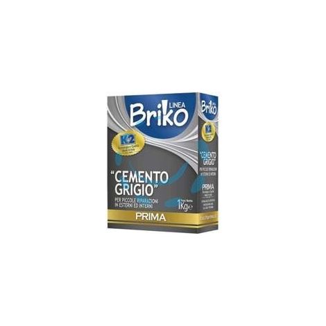K2 LINEA BRIKO CEMENTO GRIGIO IN POLVERE - Kg.1 in scatola