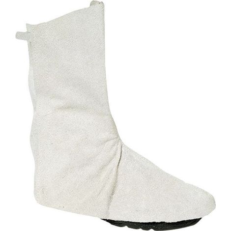 Guêtres cuir croûte 30 cm, attache velcro (la paire) - Coverguard