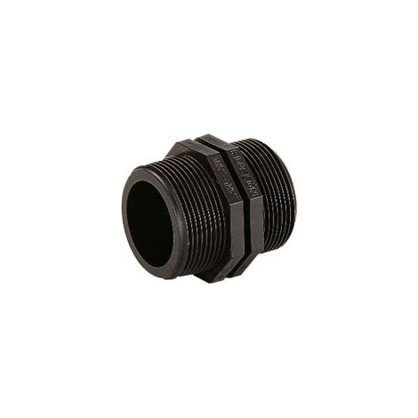 Plasson 3/4" BSP Threaded Polypropylene Nipple - 5067 (1/3)