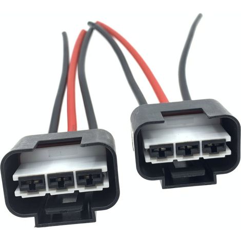 Connecteurs de câble pour module de ventilateur électronique de climatisation Hyundai Elantra, Kia K2, K3, K5, Forte et Sportage. (1/5)